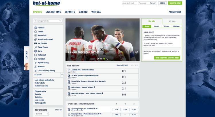 Bet-at-Home screenshot