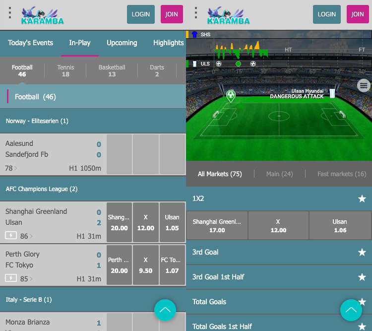 Karamba app screenshot