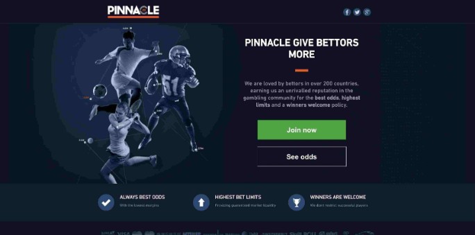 Pinnacle Sports screenshot